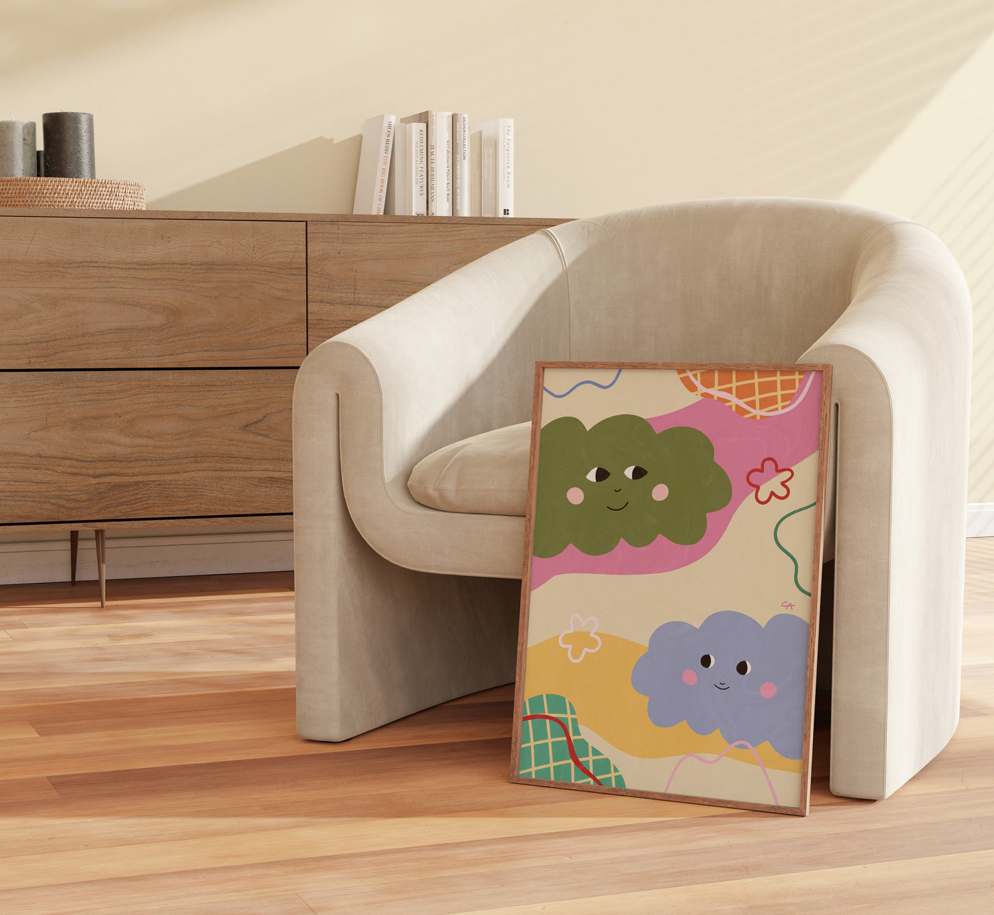 Be happy | Plakat