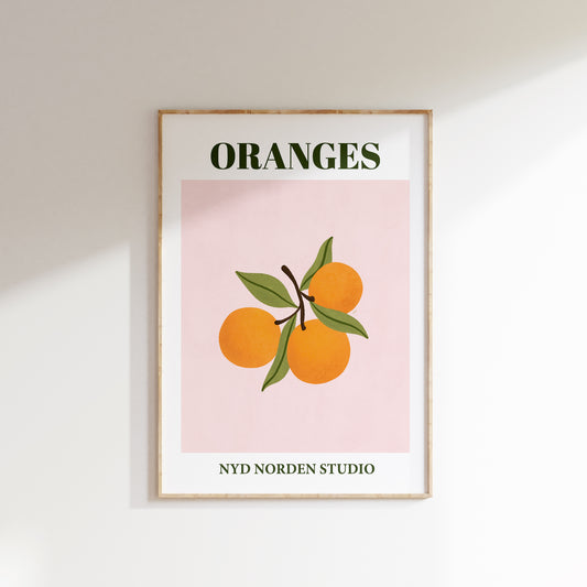 Oranges no. 2 | Plakat